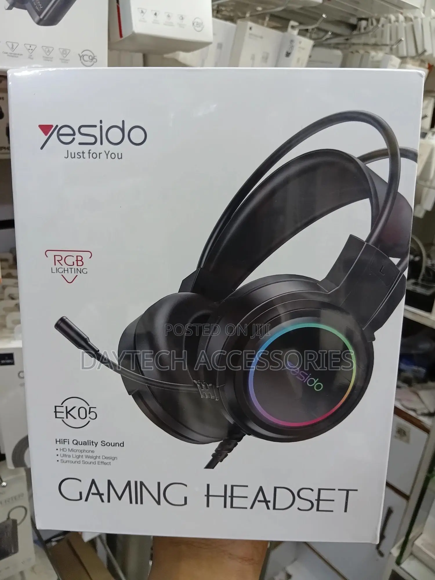 This Is a Yesido Ek05 Wired Gaming Headset.