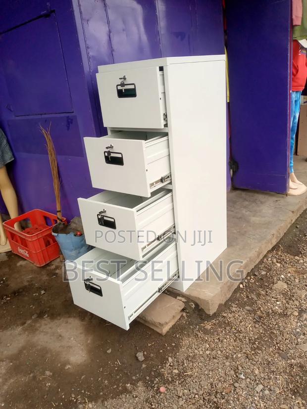 Strong Metallic 4 Drawers Cabinet