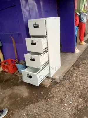 Strong Metallic 4 Drawers Cabinet