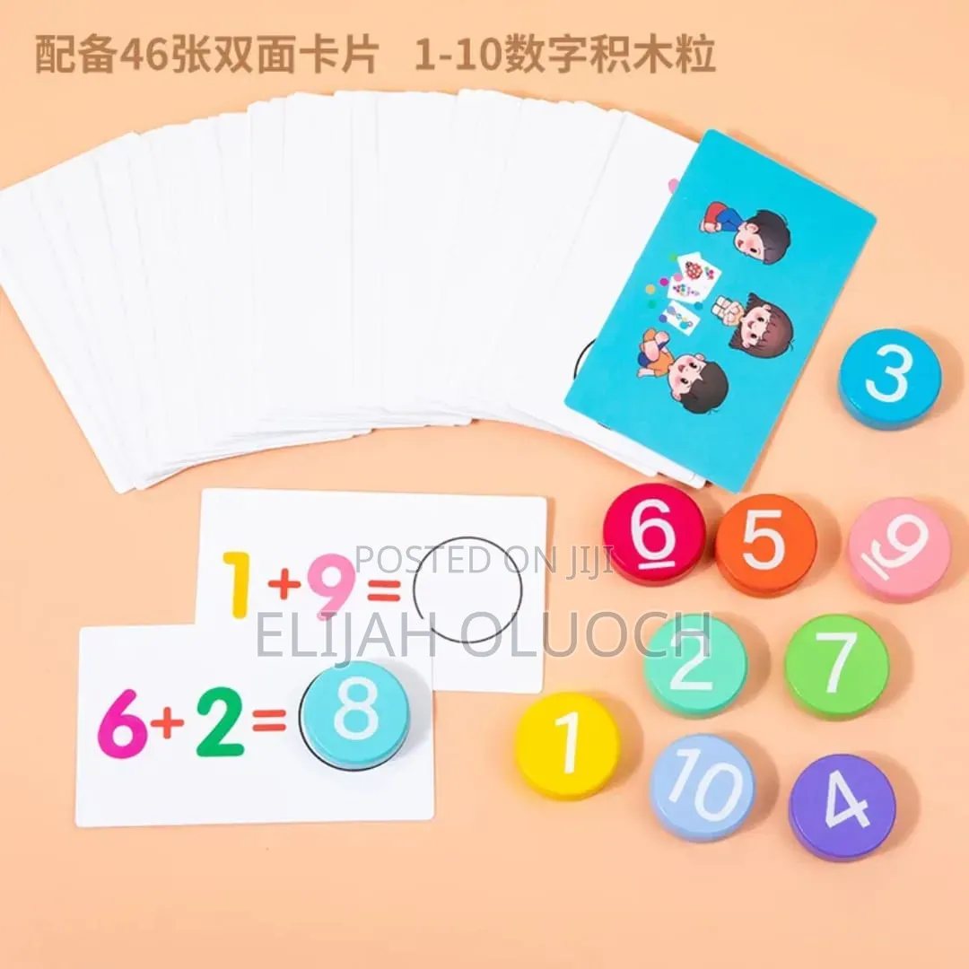 Montessori Number Digital Maths Cards