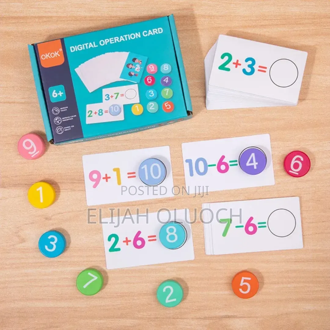 Montessori Number Digital Maths Cards