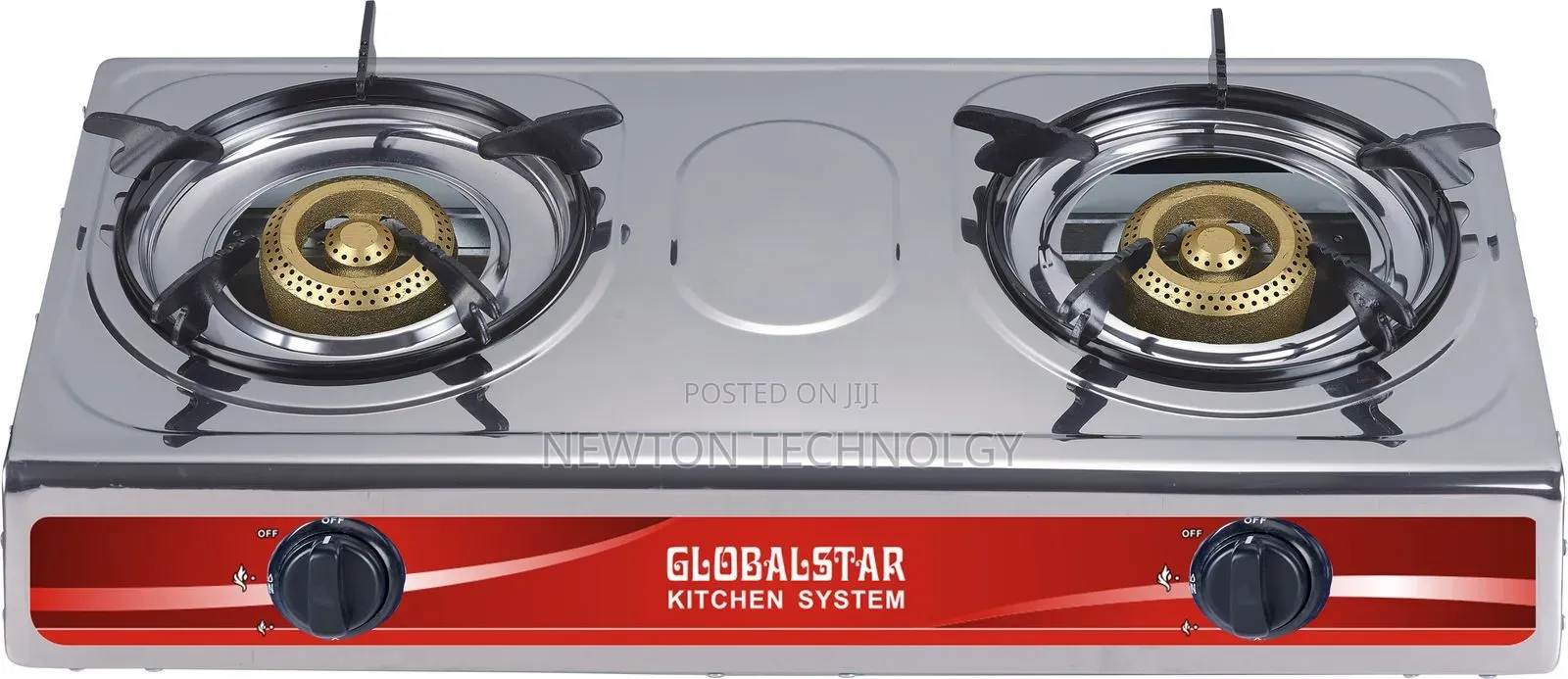 Globalstar 2 Burner Stainless Steel Table Top Cooker