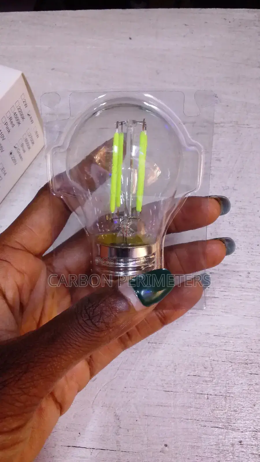 Colored Bulbs