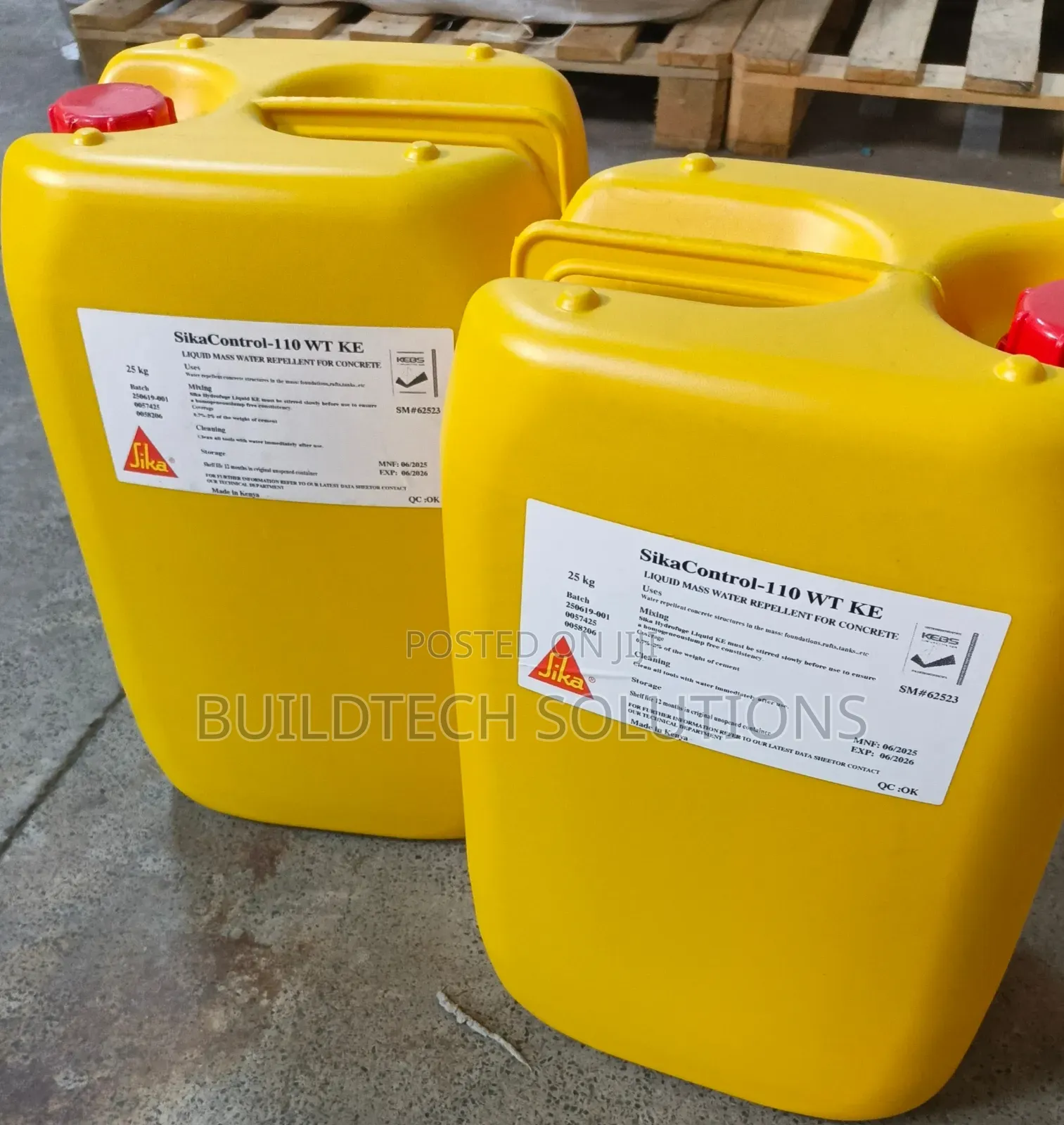 Sika Control 110 Wt (Formally Sika 1) – Stop Water Seepage