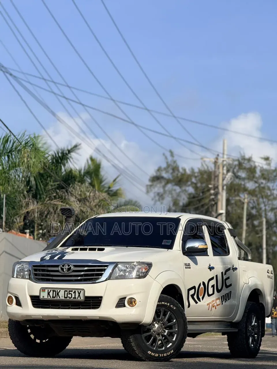Toyota Hilux 3.0 D-4D 4x4 2015 White