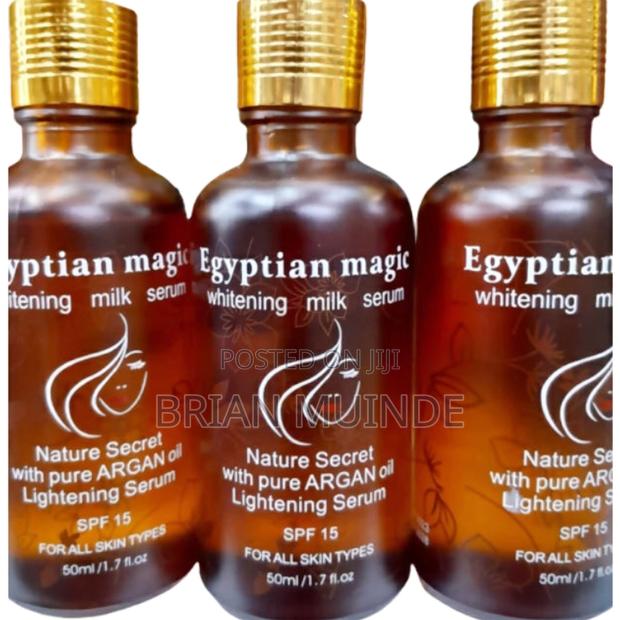 Egyptian Magic Whitening Milk Serum Spf15 – Argan Oil (50ml)