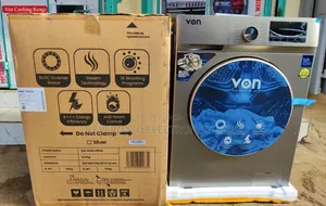*Von Washing Machine 10kg Front Load Wash and Spin Fully Automatic