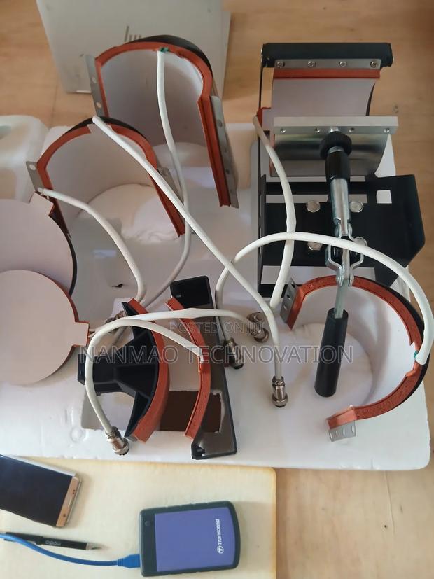 8-in-1 Combo Heat Press Tshirt Branding Machine - thumbnail 6