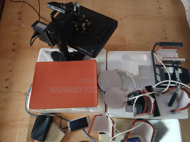 8-in-1 Combo Heat Press Tshirt Branding Machine - thumbnail 9