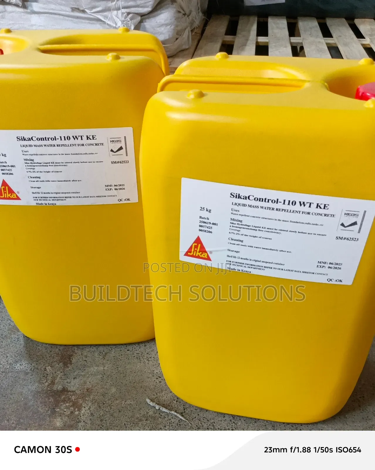 Sika Control 110 Wt (Formally Sika 1) – Concrete Waterproof Additive