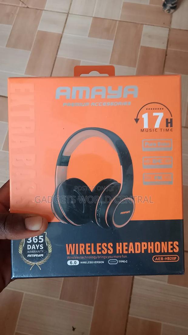Amaya Aeb-H520f Headphones Brand New and Sealed