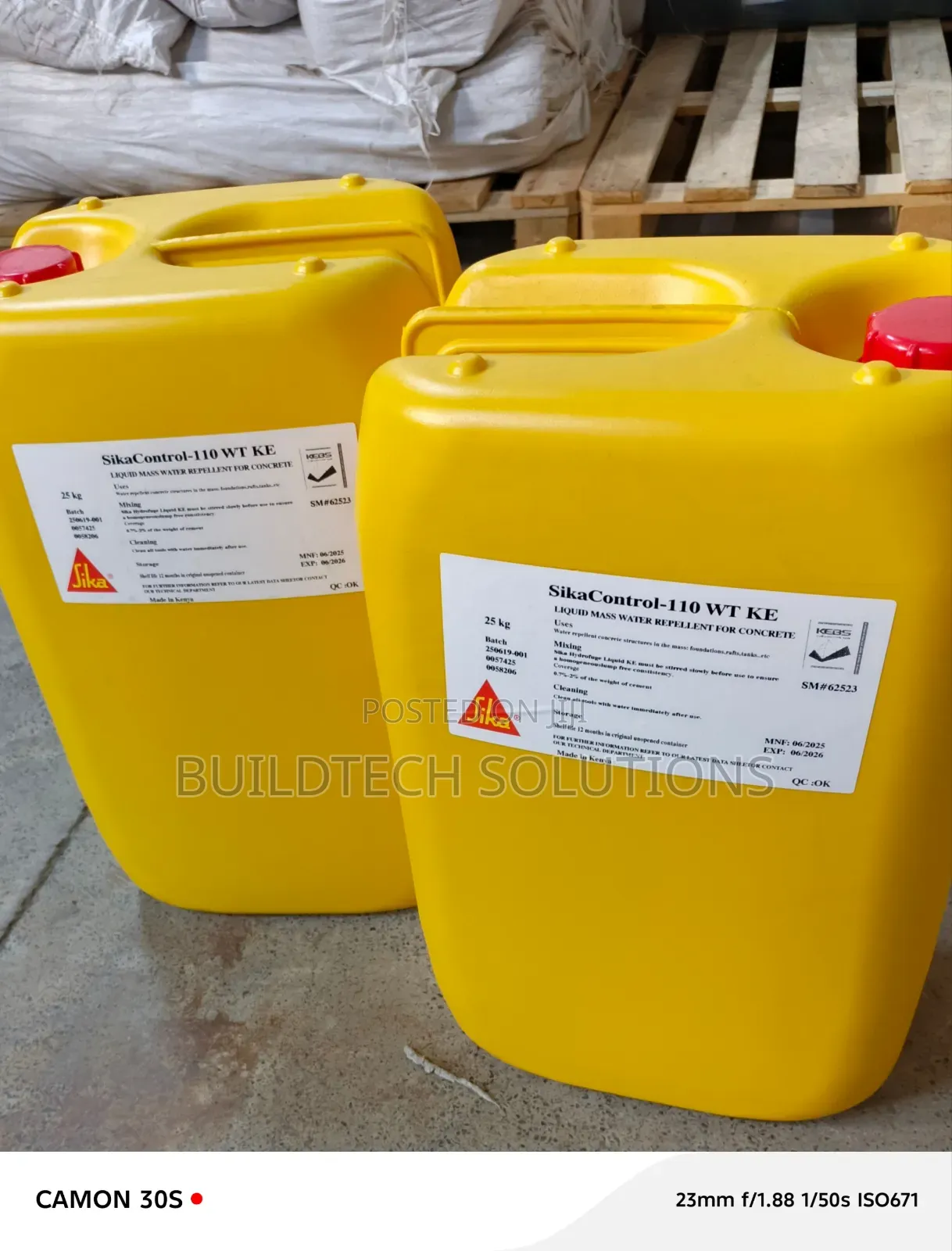 Sika Control 110 Wt (Formally Sika 1) – Strong Water Barrier