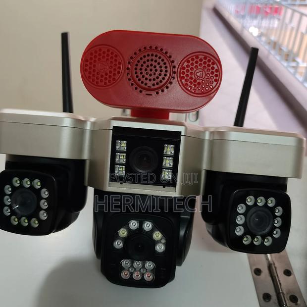 Aov Smart Security CCTV 4g Dual Panels for Home Security Use - main view