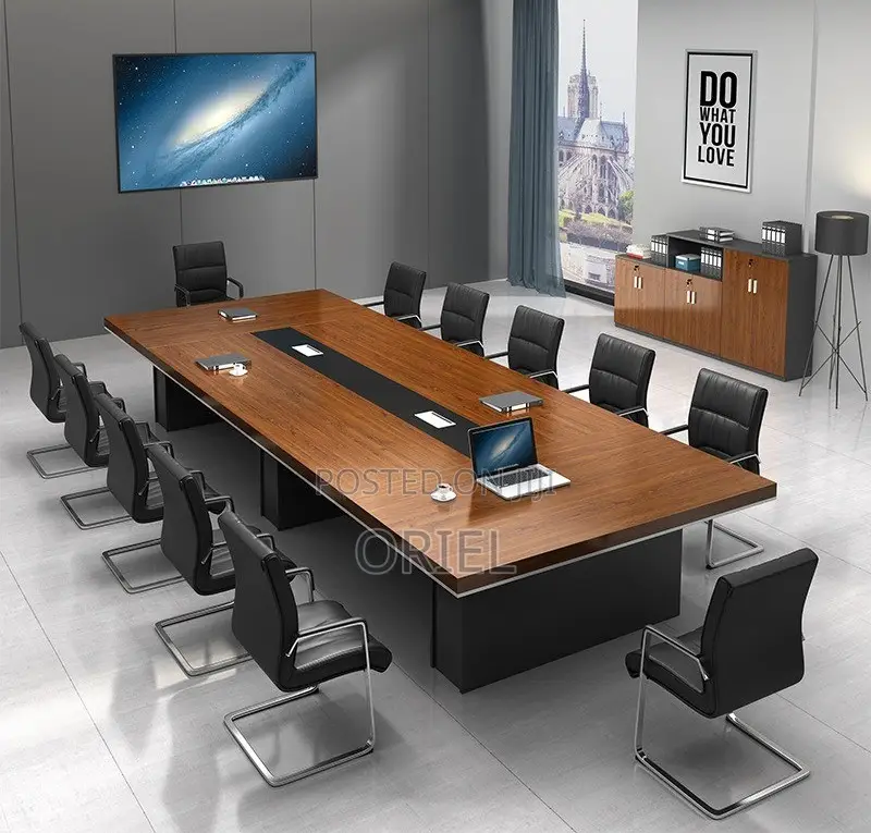 Executive Office Conference Table : 2.4m Boardroom Table