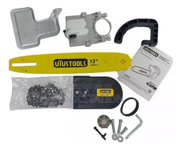 Chain Saw Adapter for Any Small Angle Grinder 12 Inch Amo412