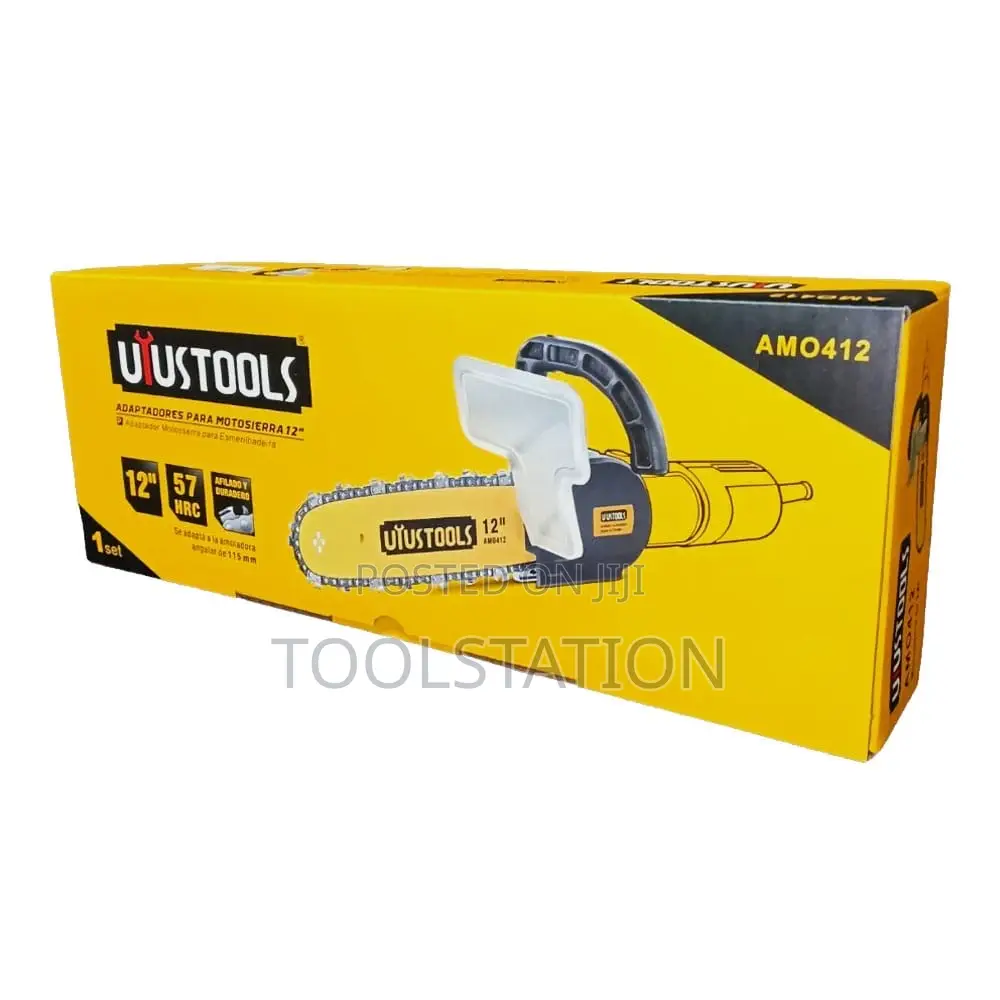 Chain Saw Adapter for Any Small Angle Grinder 12 Inch Amo412
