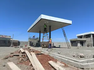 Petrol Station Canopy Construction Services in Kenya