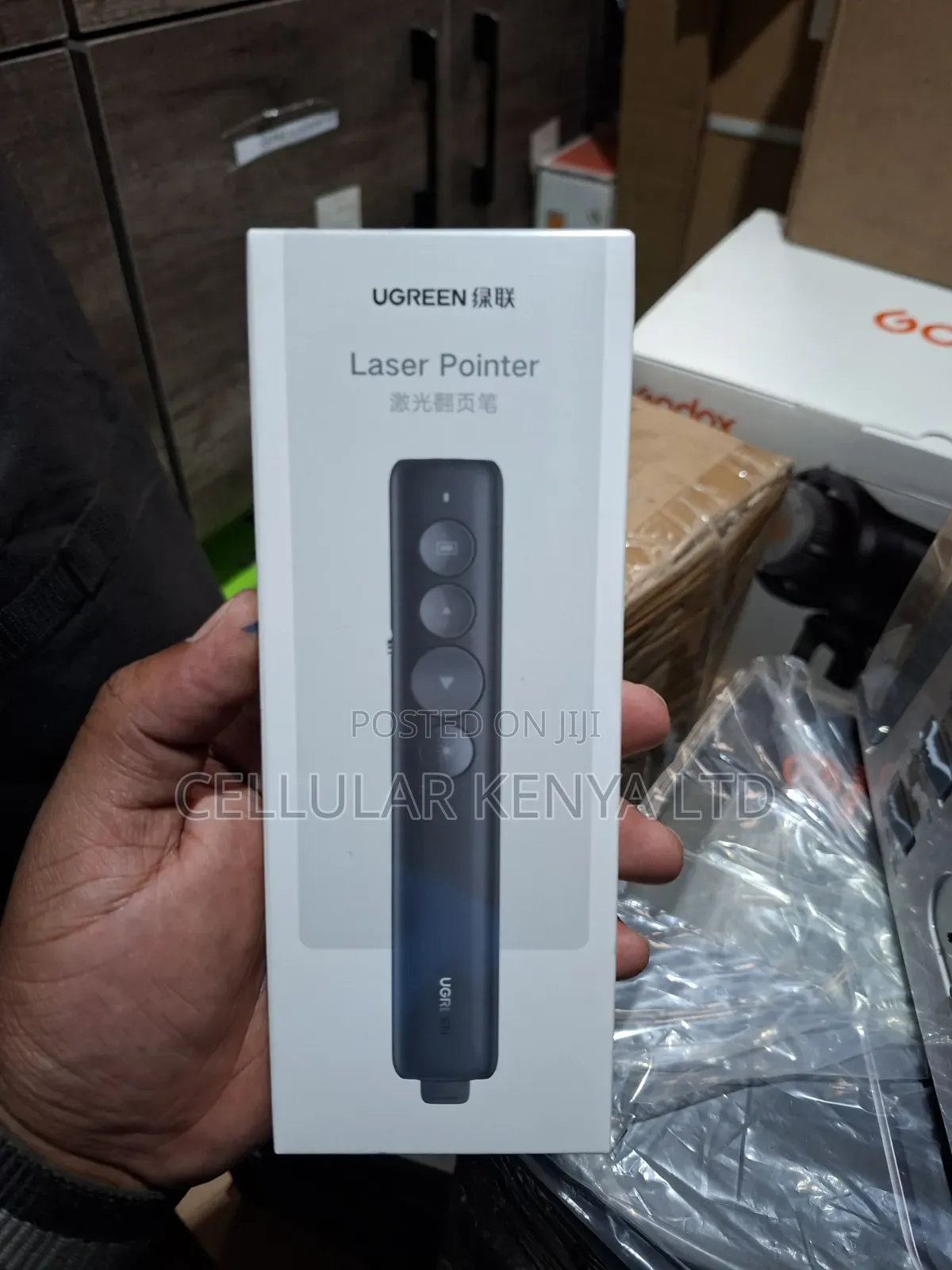 Ugreen Lp479 Wireless Laser Pointer Presenter (Model 50654)