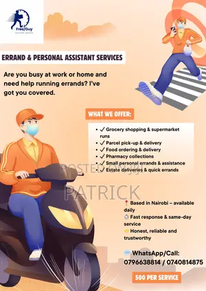 Delivery & Errands Around Nairobi County