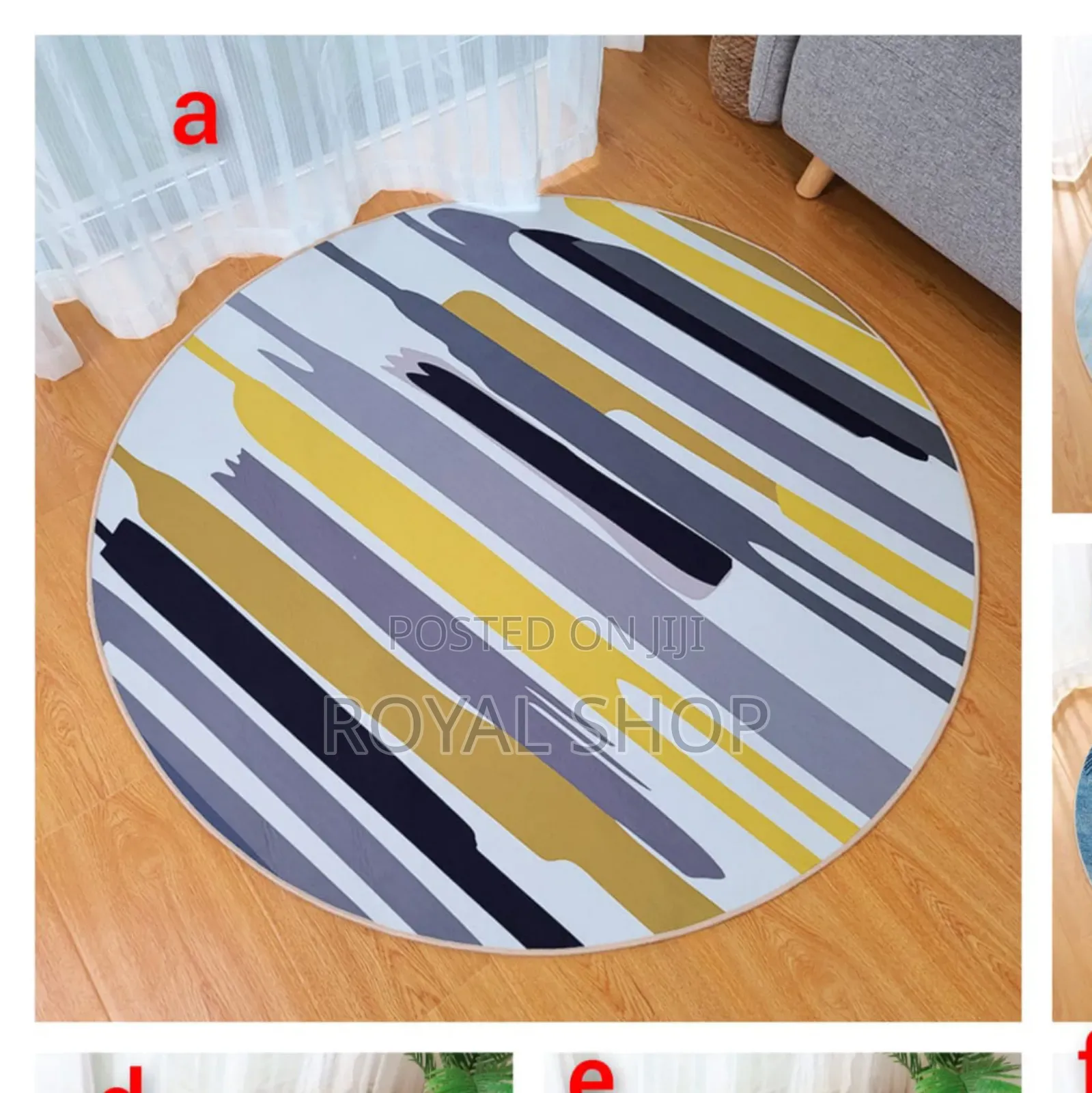 Round Carpet Modern Carpet