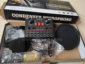 Condenser Bm 800 V8sk Live Sound Card,