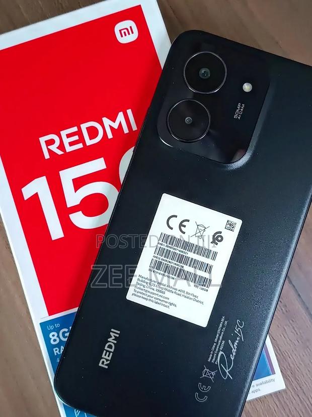 New Xiaomi Redmi 15C 4G 128 GB Black