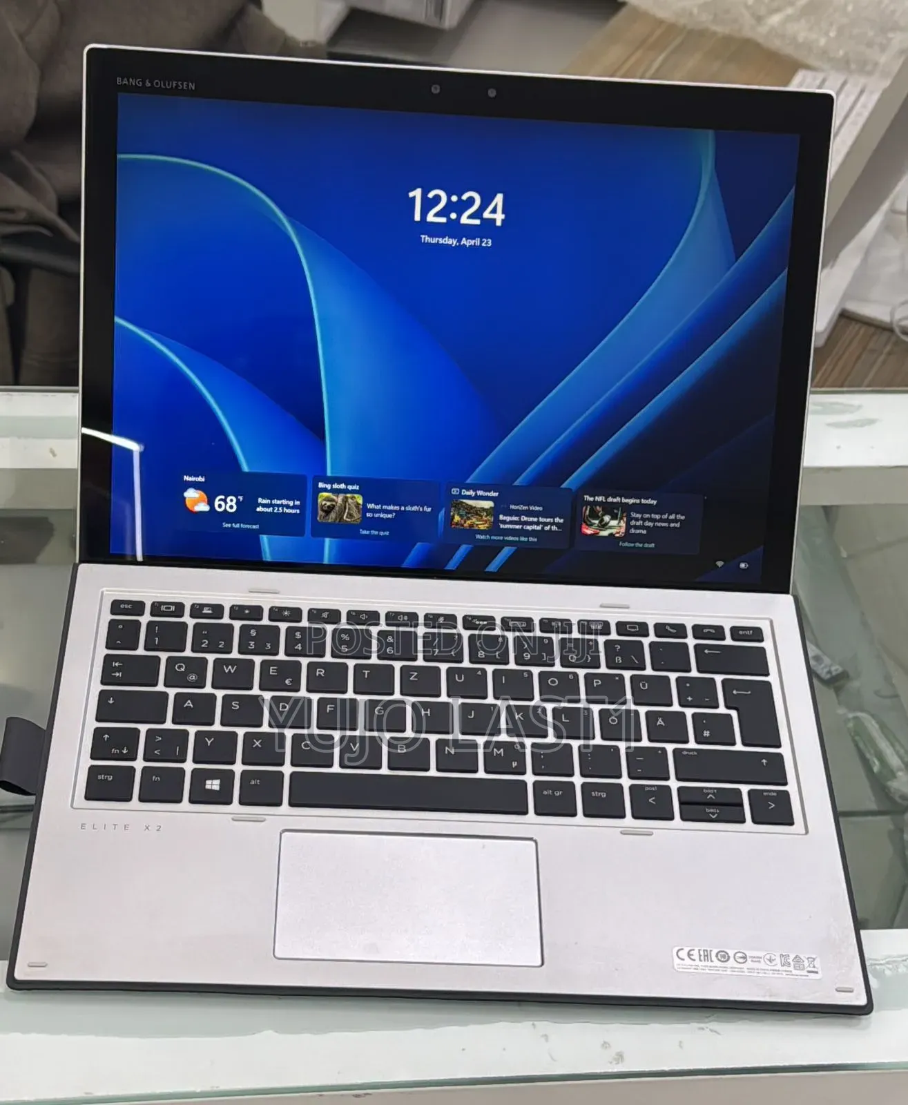 New Laptop HP Elite x2 1013 G4 8GB Intel Core i7 SSD 256GB