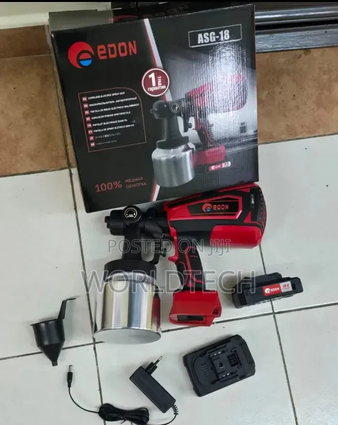 Edon Cordless Spraygun/ 18v Spraygun Edon