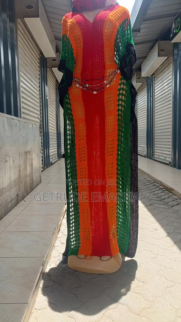 Crochet Multipurpose Reggae Dress Cover - thumbnail 2