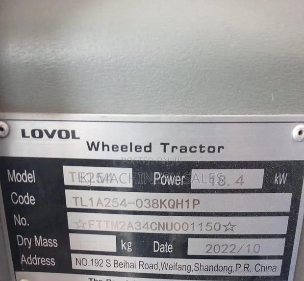Lovol Farm Tractor - thumbnail 4