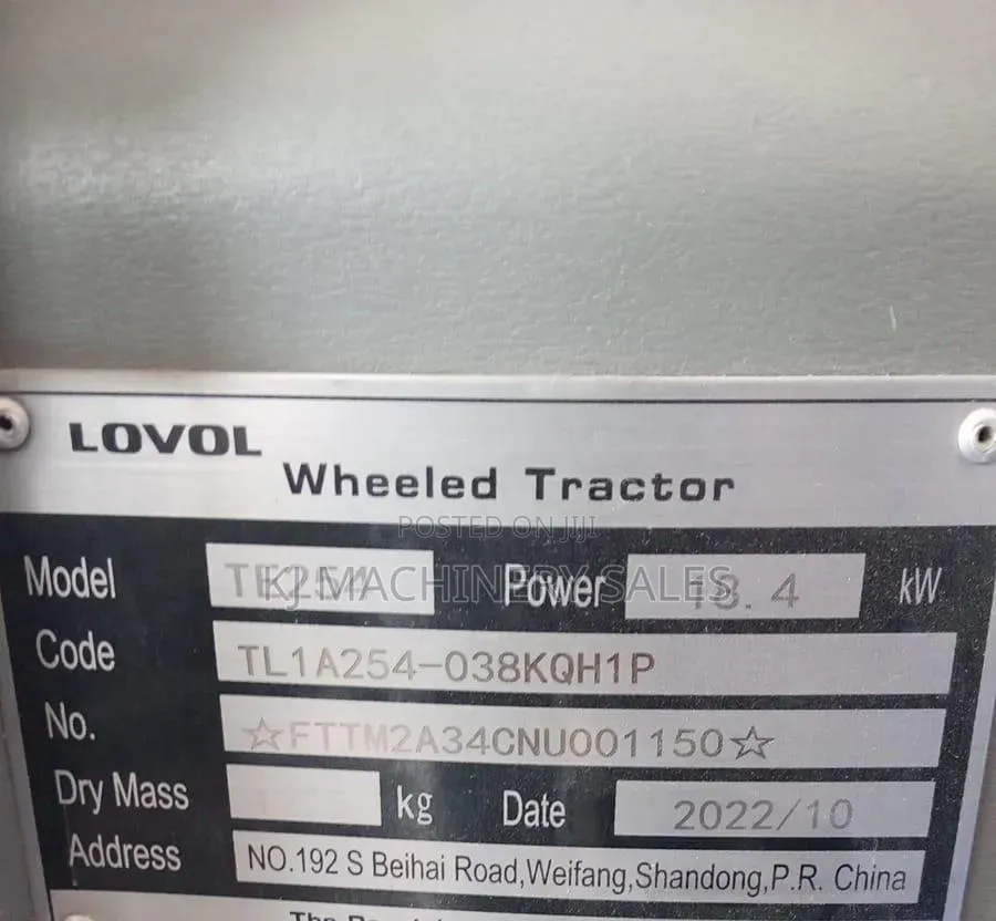 Lovol Farm Tractor