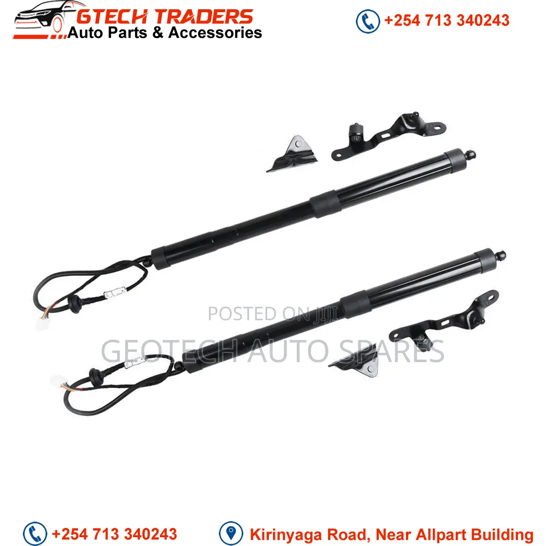 2pcs Rear Tailgate Electric Lift Support Shock Strut for Toyota Rav4