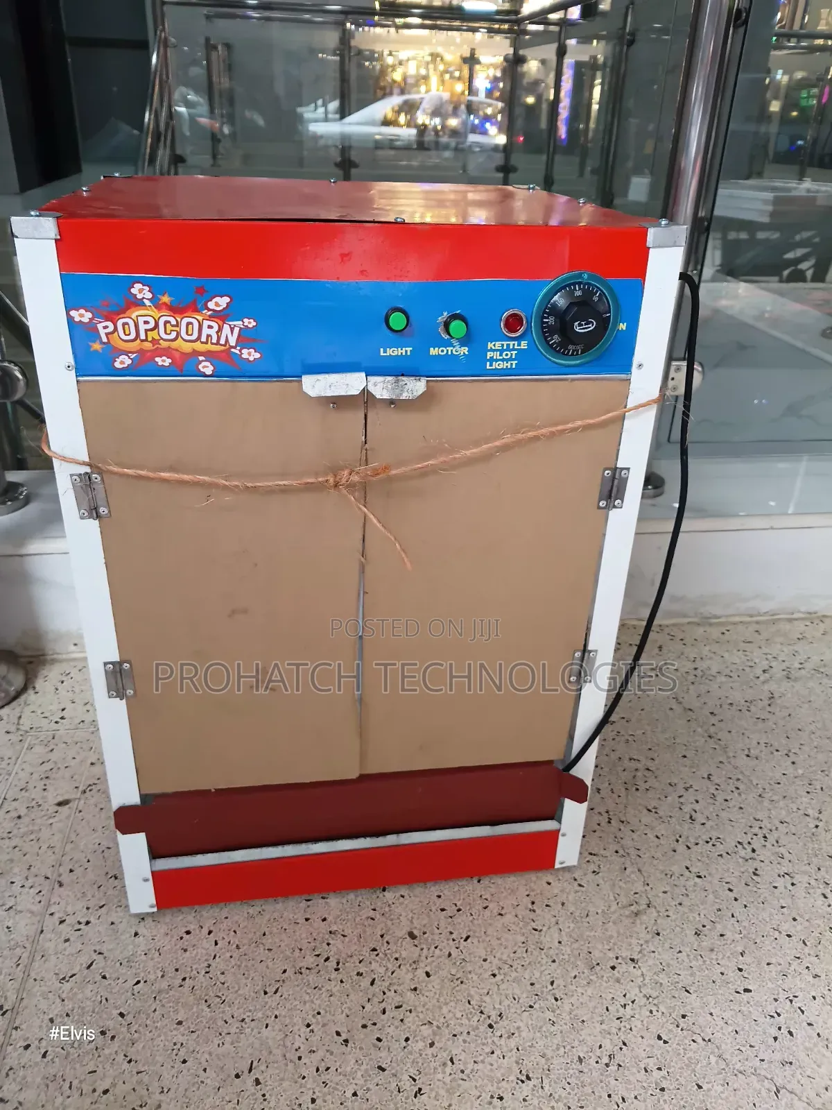 Electric Popcorn Making Machine