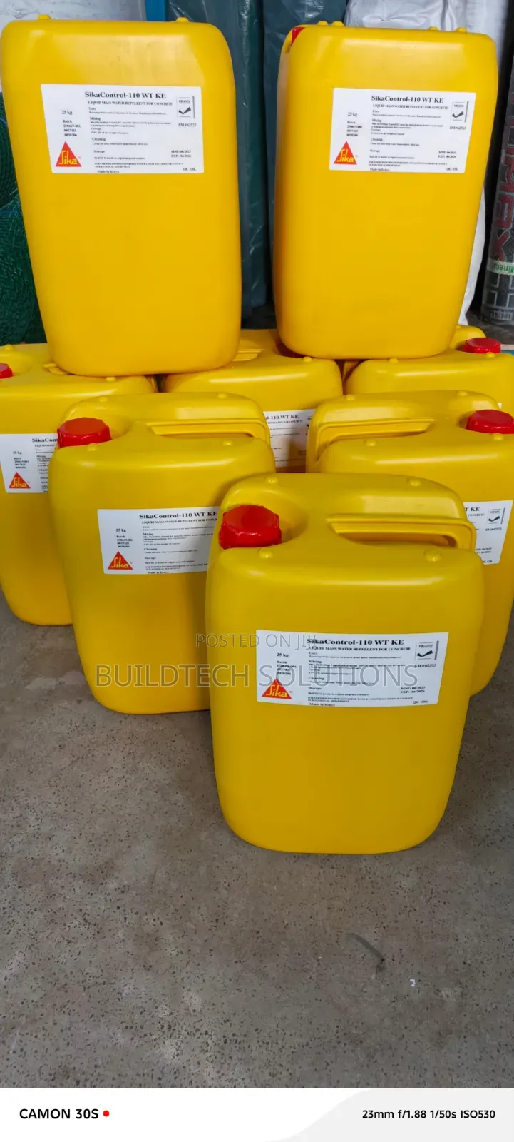 Sika Control 110 Wt (Formally Sika 1) – Internal Water Resistance