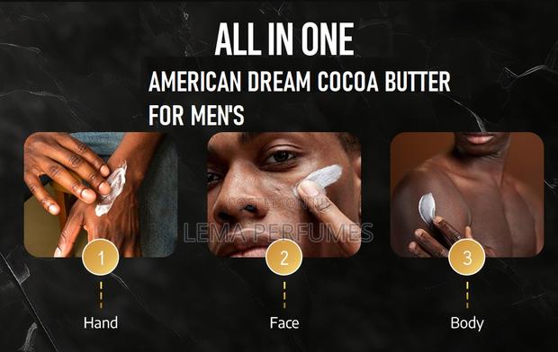 American Dream Cocoa Butter Body Lotion for Men With Vitamin E - thumbnail 2