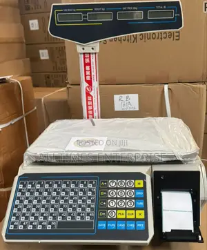 Acs 30kg Electronic Barcode Printing Scale