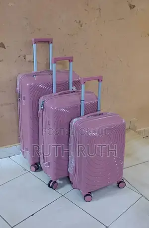Unbreakable Pp Rubber Suitcase Set