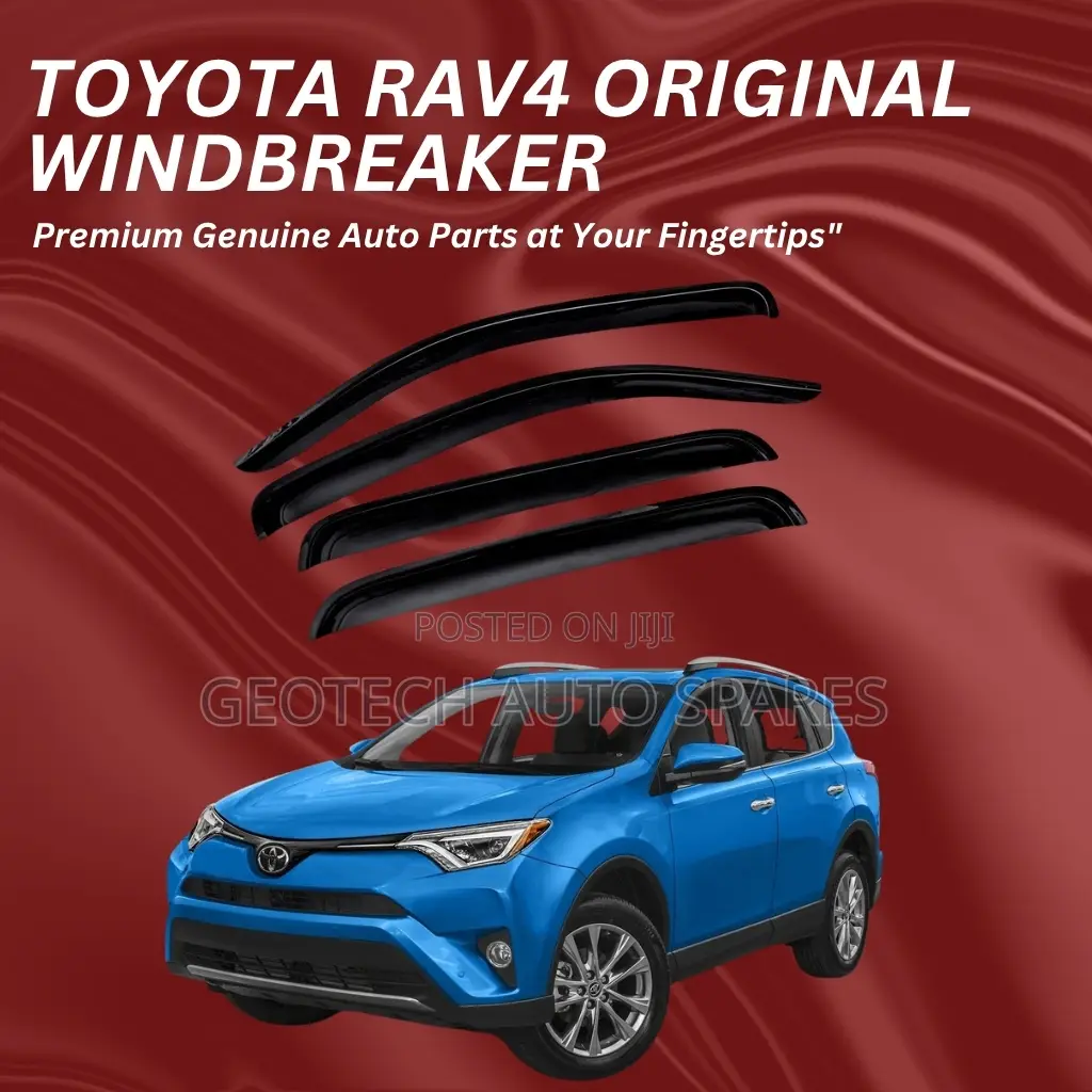 Toyota Rav4 Windbreaker- Side Window Visors Rain Vent Deflector Guard