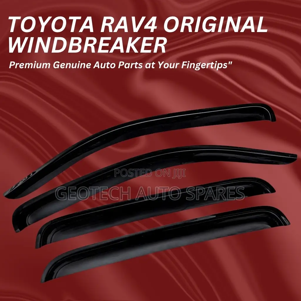 Toyota Rav4 Windbreaker- Side Window Visors Rain Vent Deflector Guard