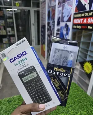 Scientific Fx- 82ms 2nd Edition Calculator With Geometric Set