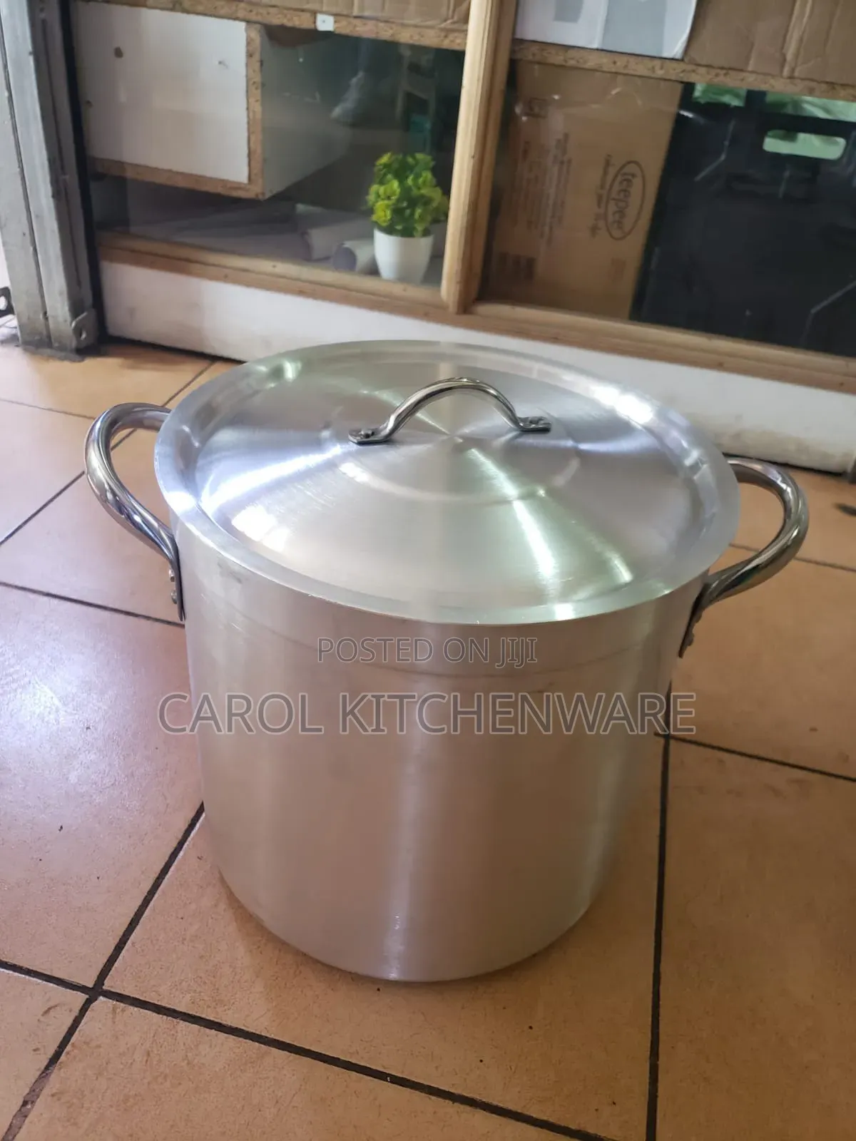21 LTRS Pardini Aluminium Sufuria/ Stock Pot