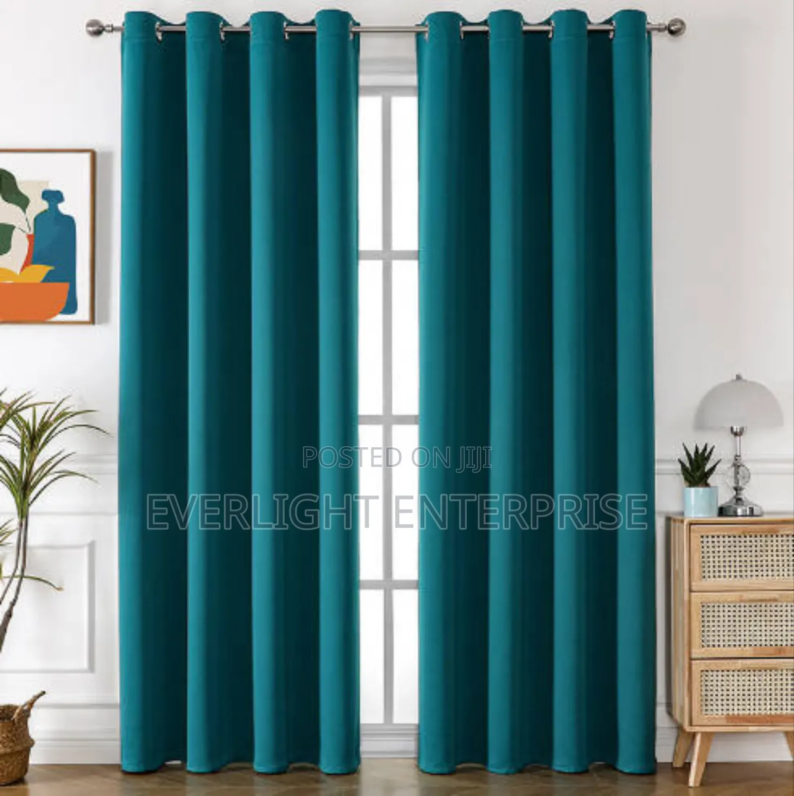 Plain Curtains Available