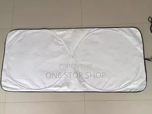 Double Circle Design Car Windshield Sunshade Designed to Protect Uv