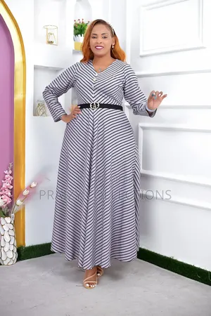 Beautiful Maxi Stripped Dress