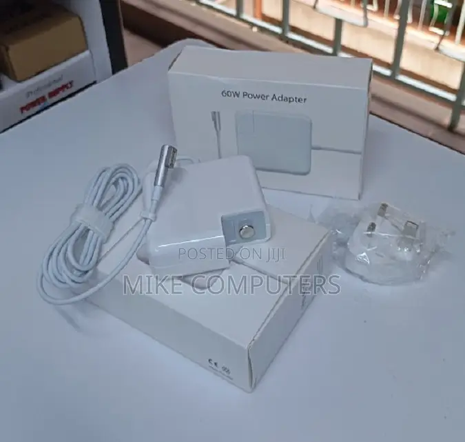 60w Magsafe 2 Power Adapter and Laptop Charger Ac T -Shaped