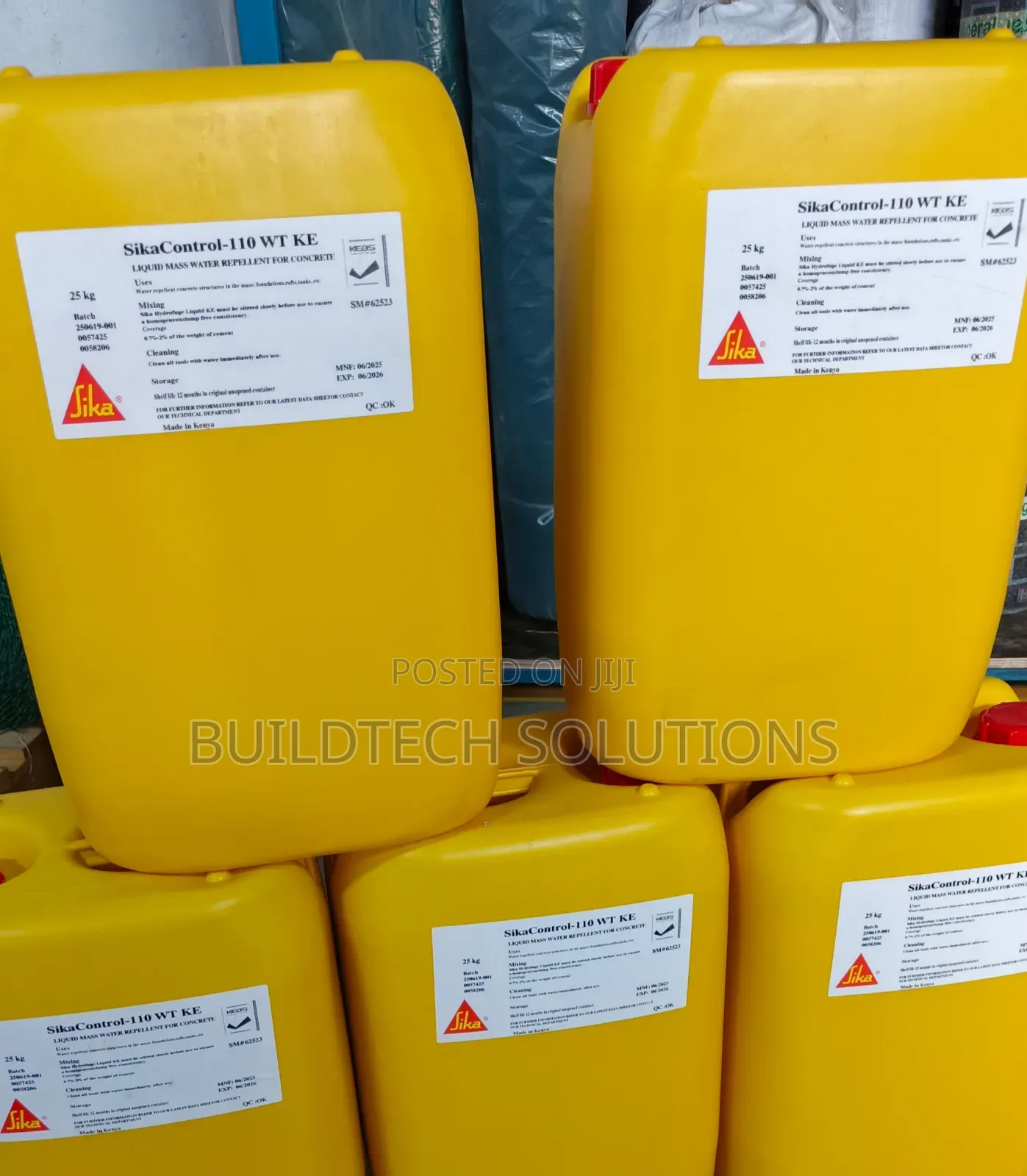 Sika Control 110 Wt (Formally Sika 1) – Internal Water Resistance