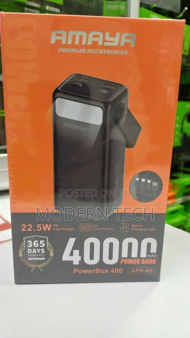 Amaya Apw-04 Power Bank 40000mah 22.5w