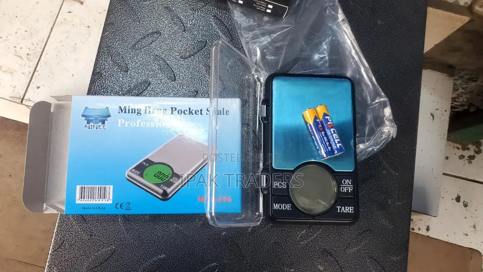 Ming He Electronic Digital Weighing Pocket Scale 600g Max 0.01g