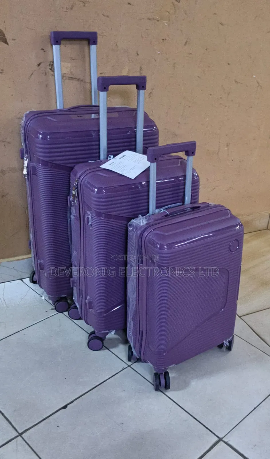 3in1 Unbreakable Rubber Suitcase