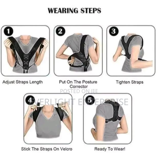 Adjustable Back Shoulder Posture Corrector Belt